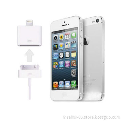 30-pin Female to 8-pin Male Adapter for iPhone 5New
